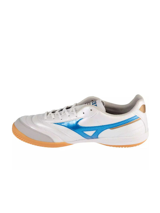 Mizuno Morelia IN Low Football Shoes Hall White