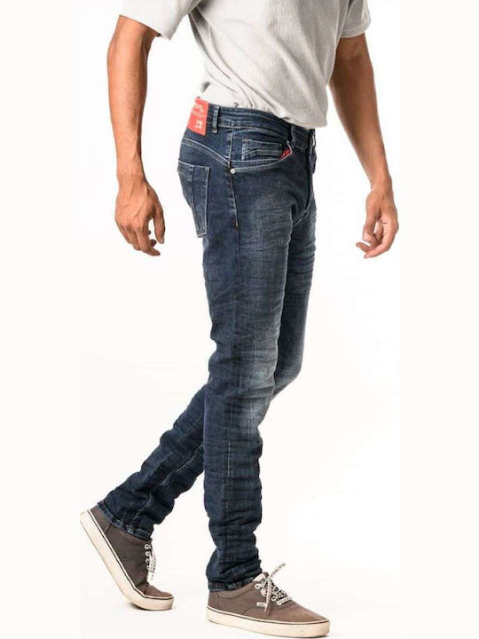 Jean Men's Jeans Pants with Slim Fit Blue