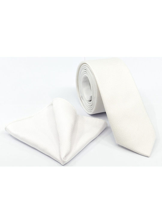 Legend Accessories Men's Handkerchief White