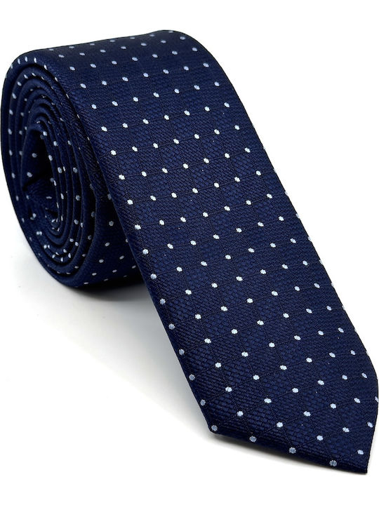 Legend Accessories Herren Krawatten Set Gedruckt in Blau Farbe