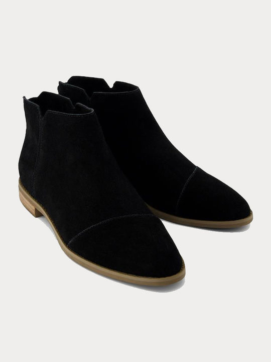 Rylie Boot Suede Γυναικεία Μποτάκια Μαύρα