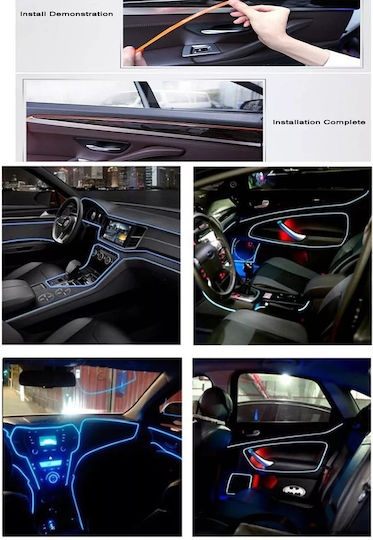 Raistar LED Ταινία Αυτοκινήτου 12V Κίτρινο