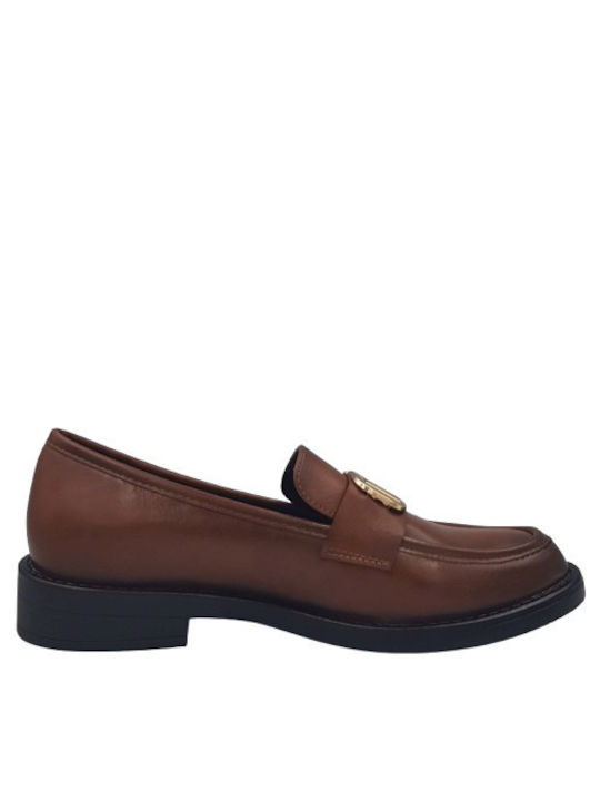 B-Soft Women's Moccasins in Tabac Brown Color