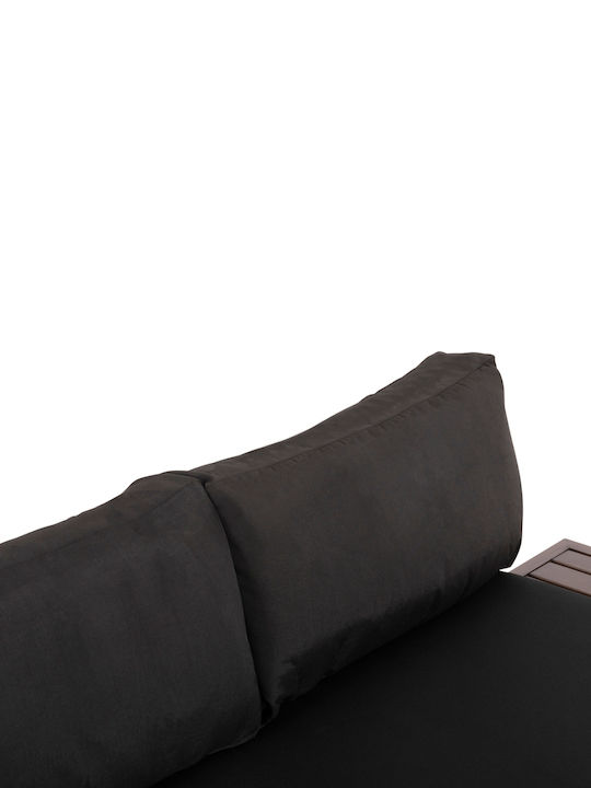 Outdoor Living Room Set Dex 3 Pieces Anthracite with Pillows