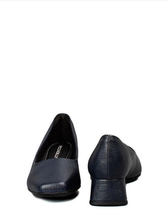 Piccadilly Navy Blue Heels