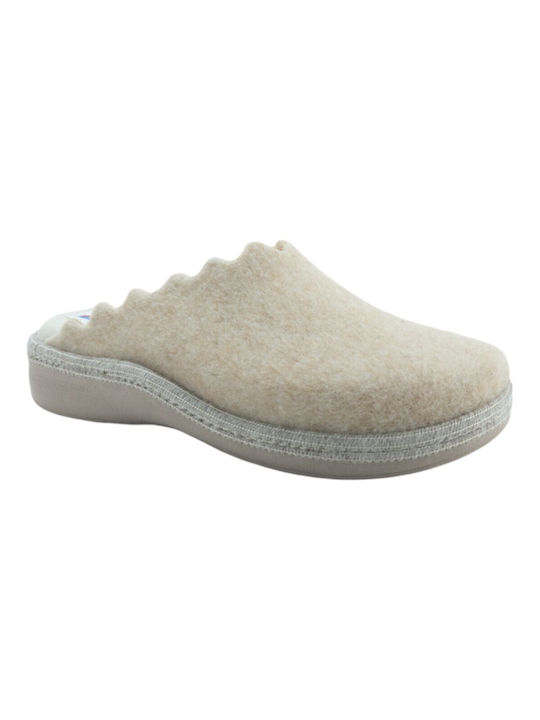 Dicas 18l-000 Winter Women's Slippers in Beige color