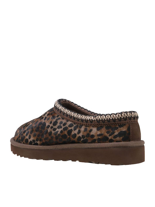 Tasman Caspian Closed Women's Slippers Brown