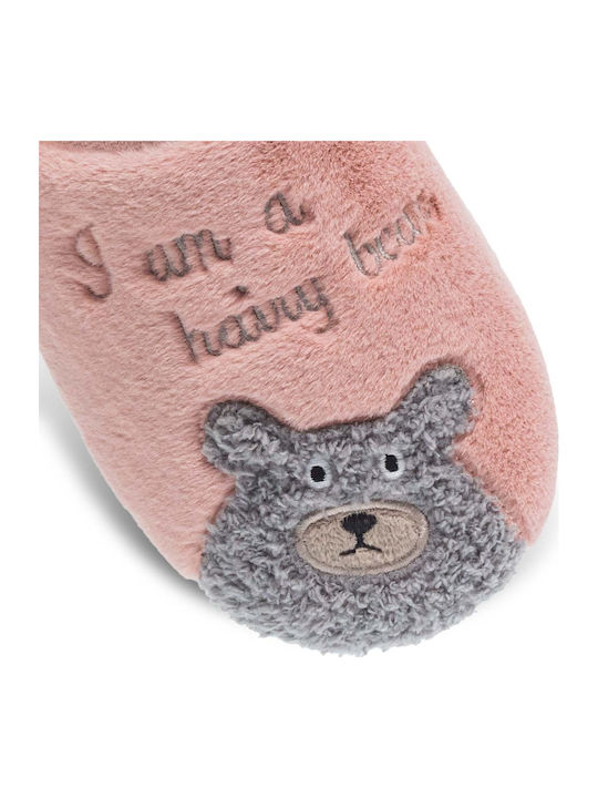 Damen Hausschuhe mit Tiermotiven Rosa