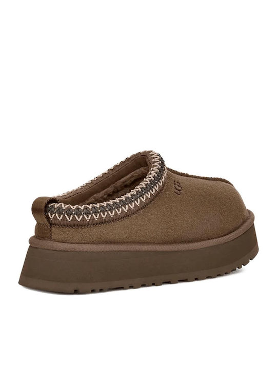 Tazz Slipper Closed Women's Slippers Brown