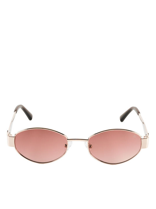 AV Sunglasses Gigi Γυναικεία Γυαλιά Ηλίου με Χρυσό Μεταλλικό Σκελετό και Καφέ Ντεγκραντέ Φακό 101-Gigi Gold/Pink