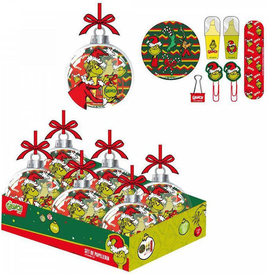 Christmas Grinch Writing Gift Set