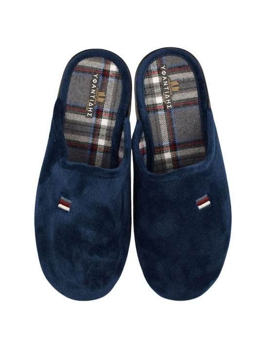 Yfantidis Men's Slipper Blue