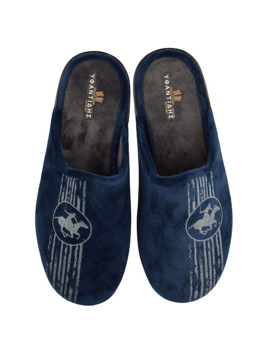 Yfantidis Men's Slipper Blue