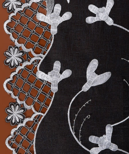 Silk Fashion Ράνερ 8215 Μαύρο 45x170εκ.