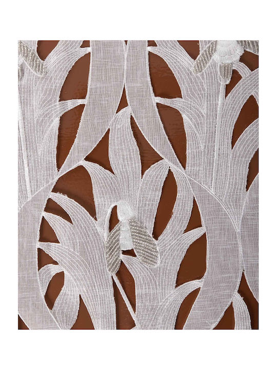 Silk Fashion Runner Ivory 45x170cm