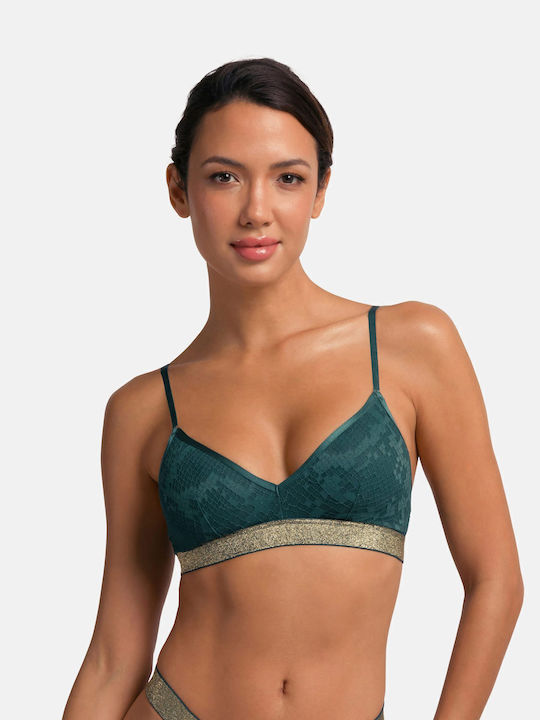 Dorina Women's Bralette Bra Green/beige