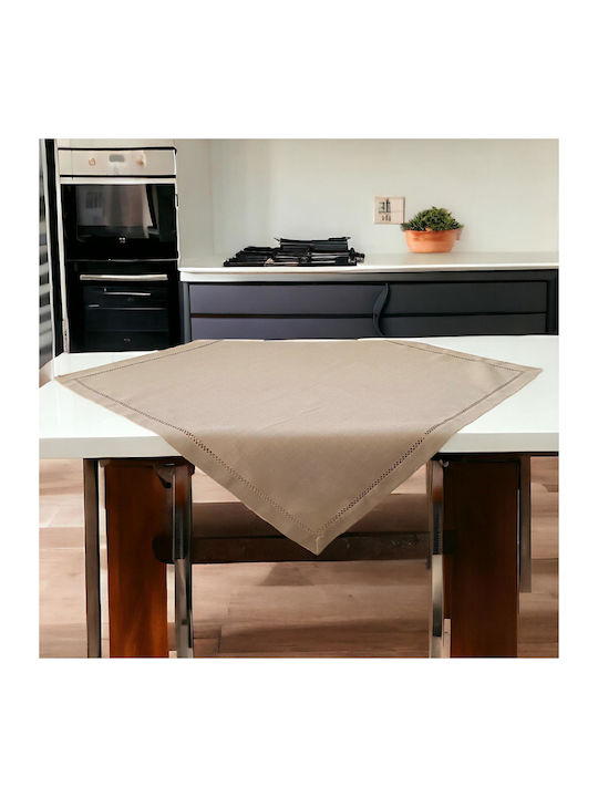 Linea Home Tablecloth Ivy 3688A Mocha 85x85cm