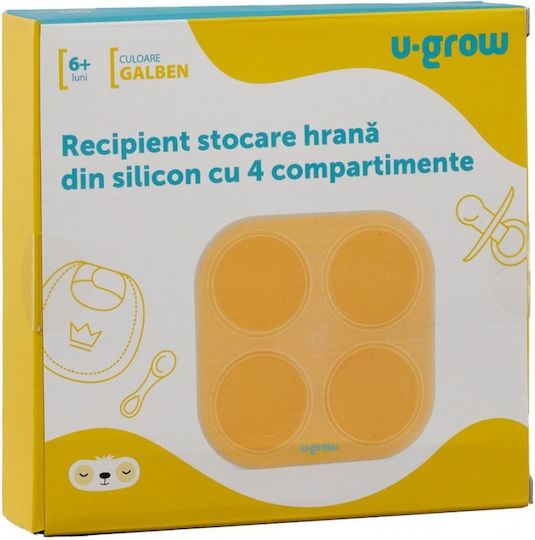 U-Grow Recipient Transparent Din Silicon