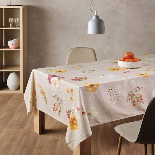 Kentia Camelia Multicolour 135x180cm Tablecloth