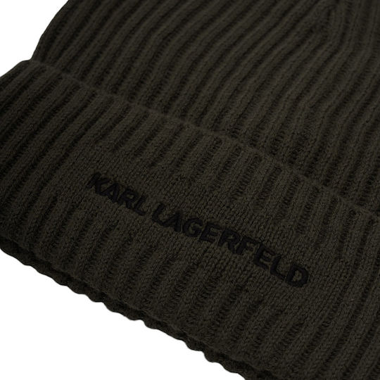 Beanie Ανδρικός Σκούφος Πλεκτός σε Πράσινο χρώμα