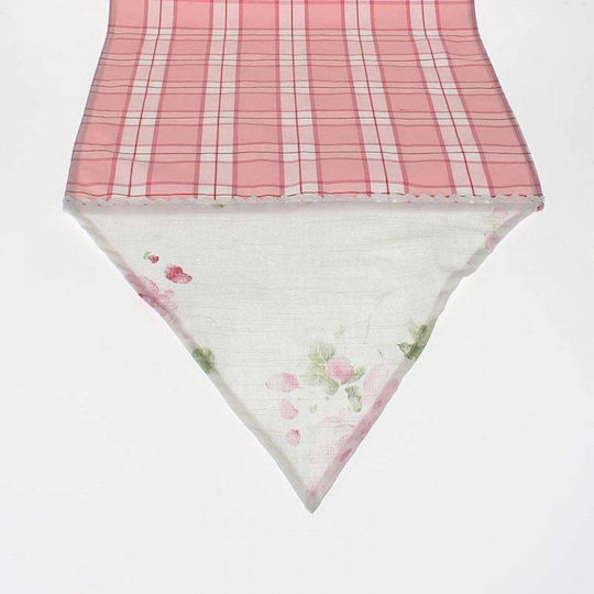 Inart Кариран BELLA Розов 40x140бр