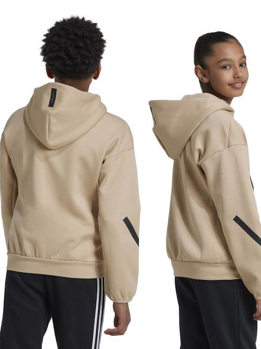 adidas Παιδική Ζακέτα Beige