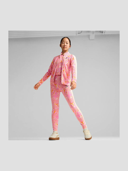Sportlich Kinderstrickjacke dusty pink