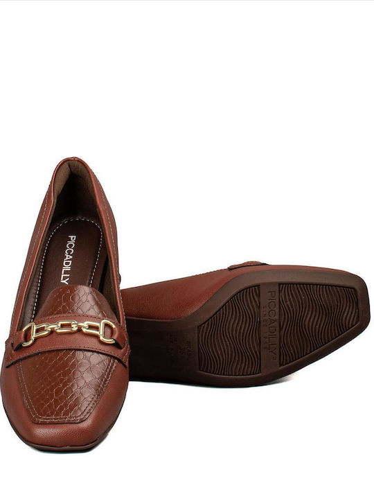 Piccadilly Women's Moccasins in Brown Color