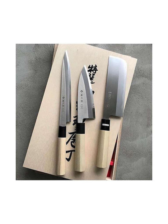 Fuji Cuțit Santoku din Oțel Inoxidabil 16.5cm