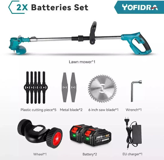 Yofidra Electric Brush Cutter Shoulder / Hand