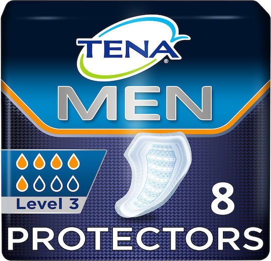 Tena Men Absorbent Protector Ανδρικές Σερβιέτες Ακράτειας 8τμχ