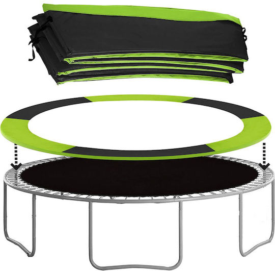 Husă cu Arc 244 Cm Trambulină Verde Negru