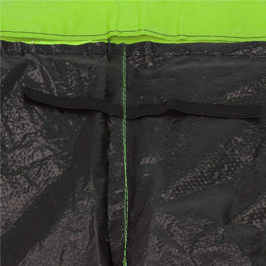 Husă cu Arc 244 Cm Trambulină Verde Negru