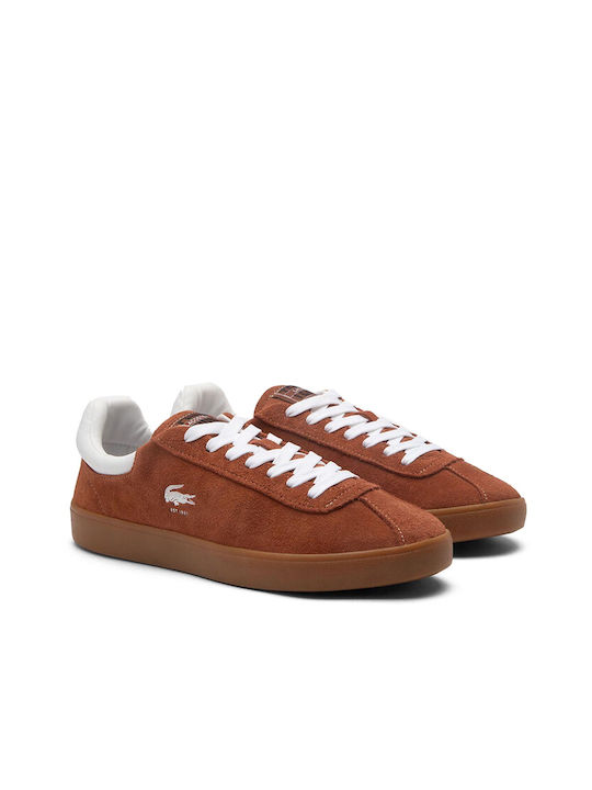 Lacoste 1 Sma Ανδρικά Sneakers Cognac