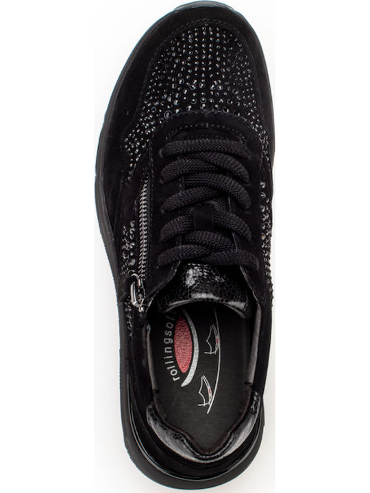 Γυναικεία Ανατομικά Sneakers Μαύρο