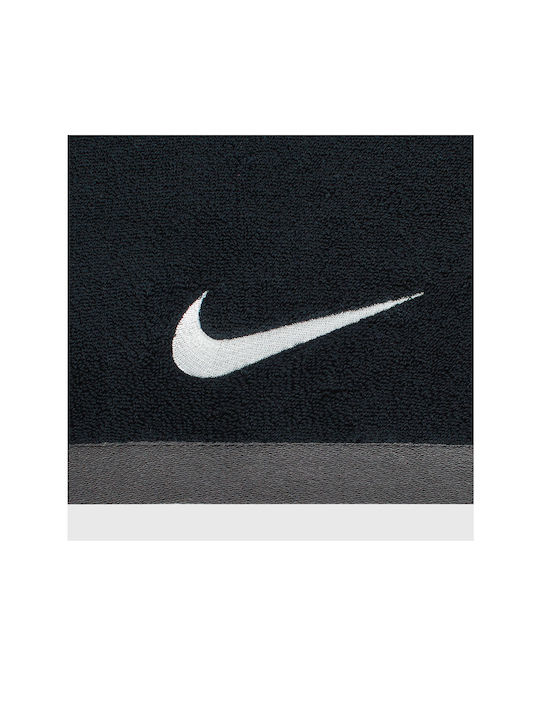 Nike Fundamental Cotton Black Gym Towel 120x60cm