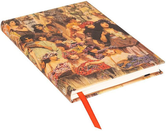 Paperblanks Caiet Midi B6 144 Foi Cu Dungi Cu Copertă Dură Multicoloră