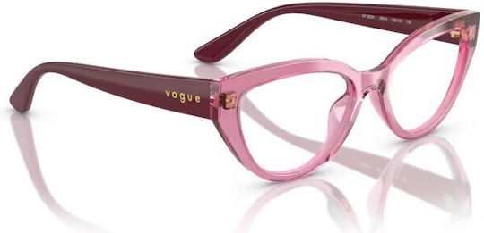 Vogue Παιδικός Κοκκάλινος Σκελετός Γυαλιών Cat Eye Ροζ VY2031 2613