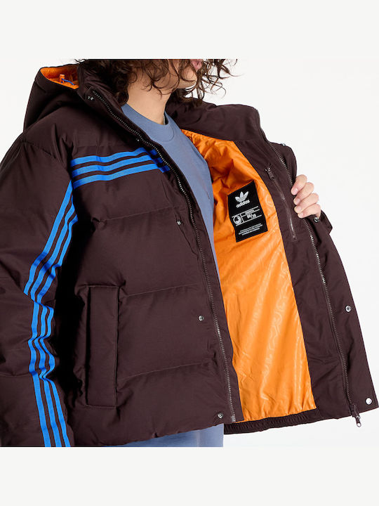Premium Jacke Puffer Shale Brown