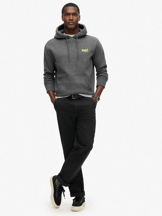 Sweatshirt with Hood Grey