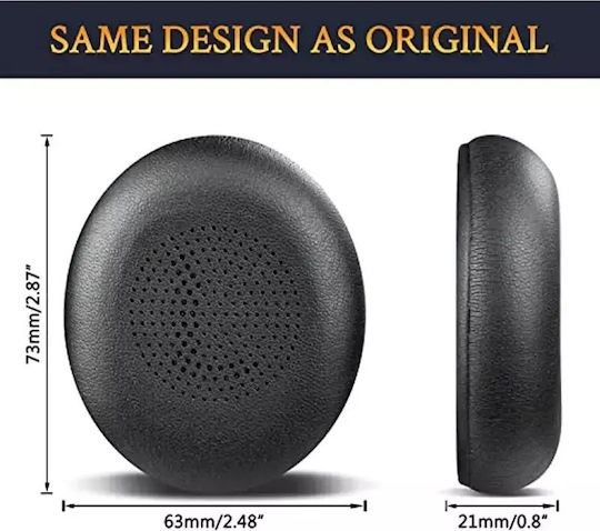 Perne pentru urechi Jabra Evolve2 40/65 Negre Pereche
