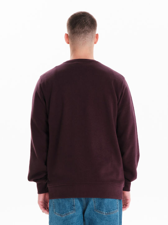 Sweatshirt Burgundisch