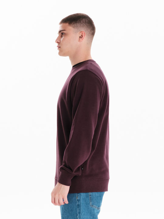 Sweatshirt Burgundisch
