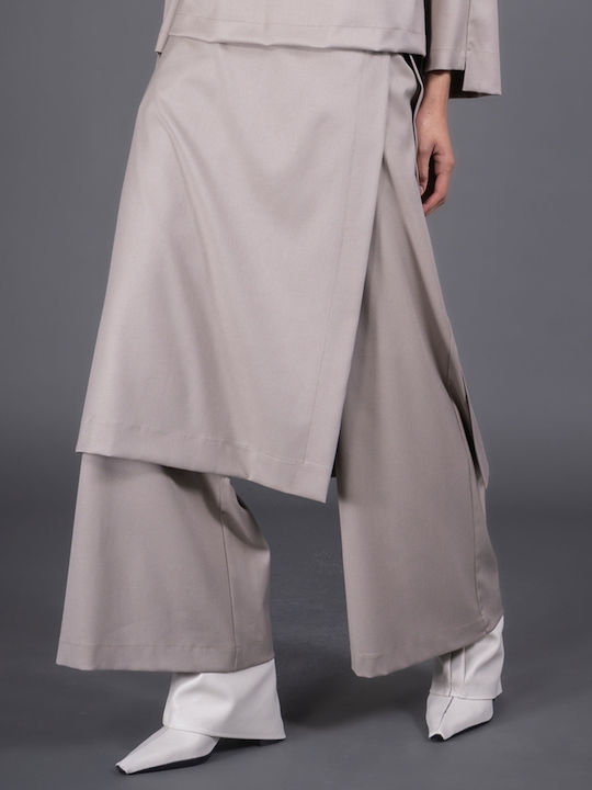 Dama Tesatura Pantaloni Bej