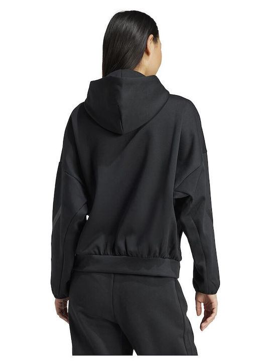 Adidas Z.n.e Women's Hooded Sweatshirt Black