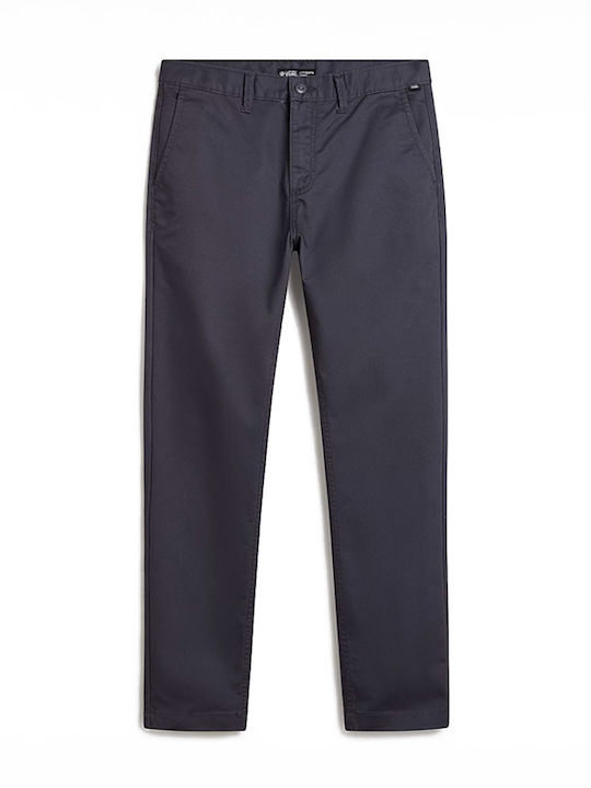 Authentic Pantaloni Chino cu Croială Slim Anthracite