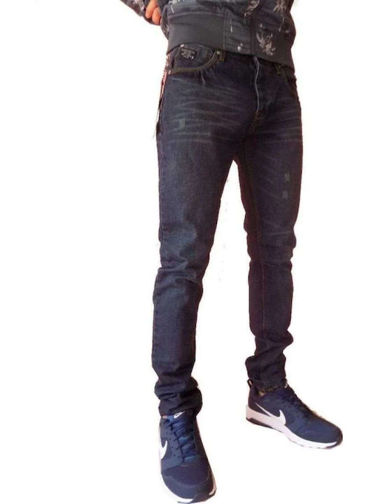 Men's Jeans Pants with Regular Fit Navy