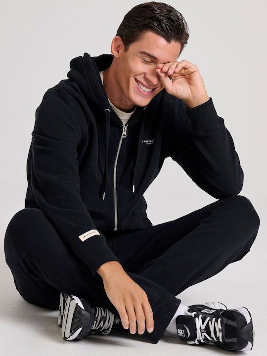 Sweatpants without Elastic Black