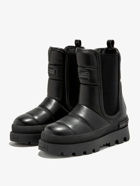 Stiefeletten Damen Schwarz