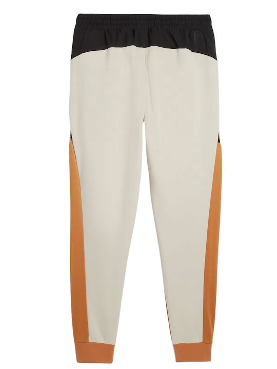 Pumatech Sweatpants with Elastic Caramel Latte